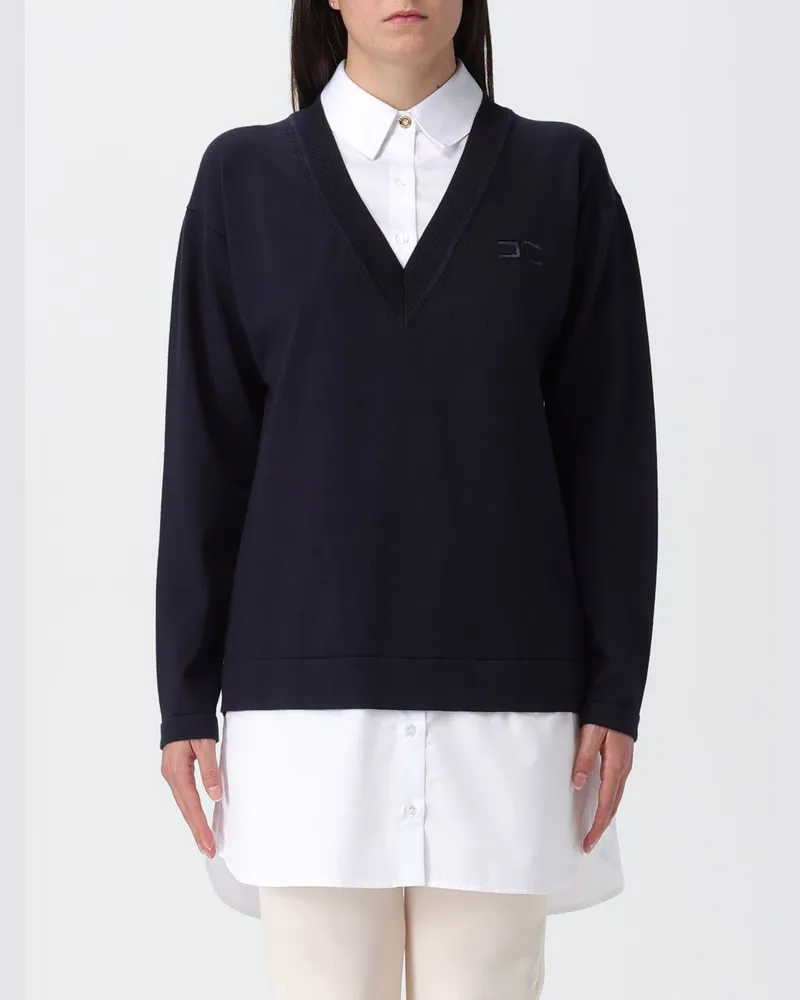 Elisabetta Franchi Pullover damen Weiß