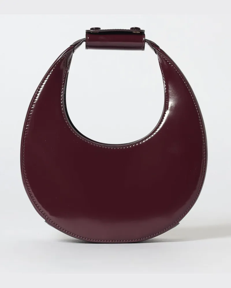 STAUD Schultertasche damen Burgunderrot