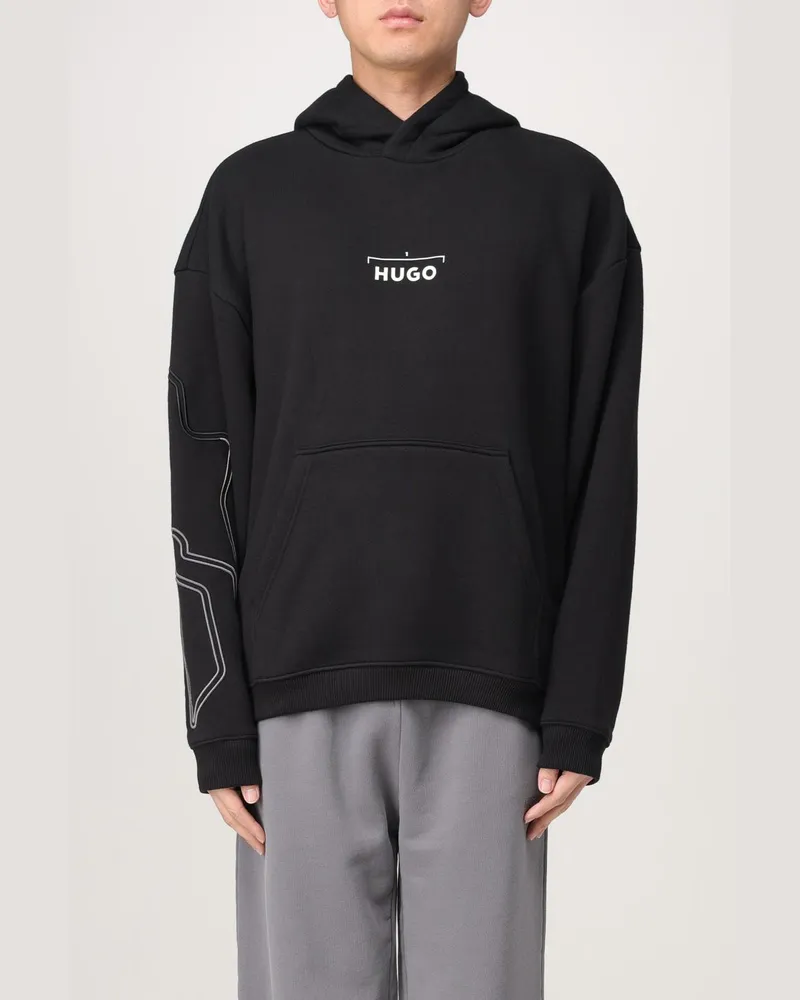 HUGO BOSS Sweatshirt herren Schwarz