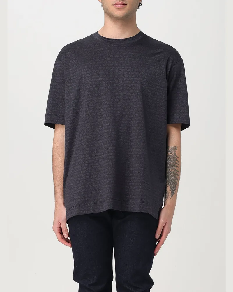 Emporio Armani T-shirt herren Schwarz