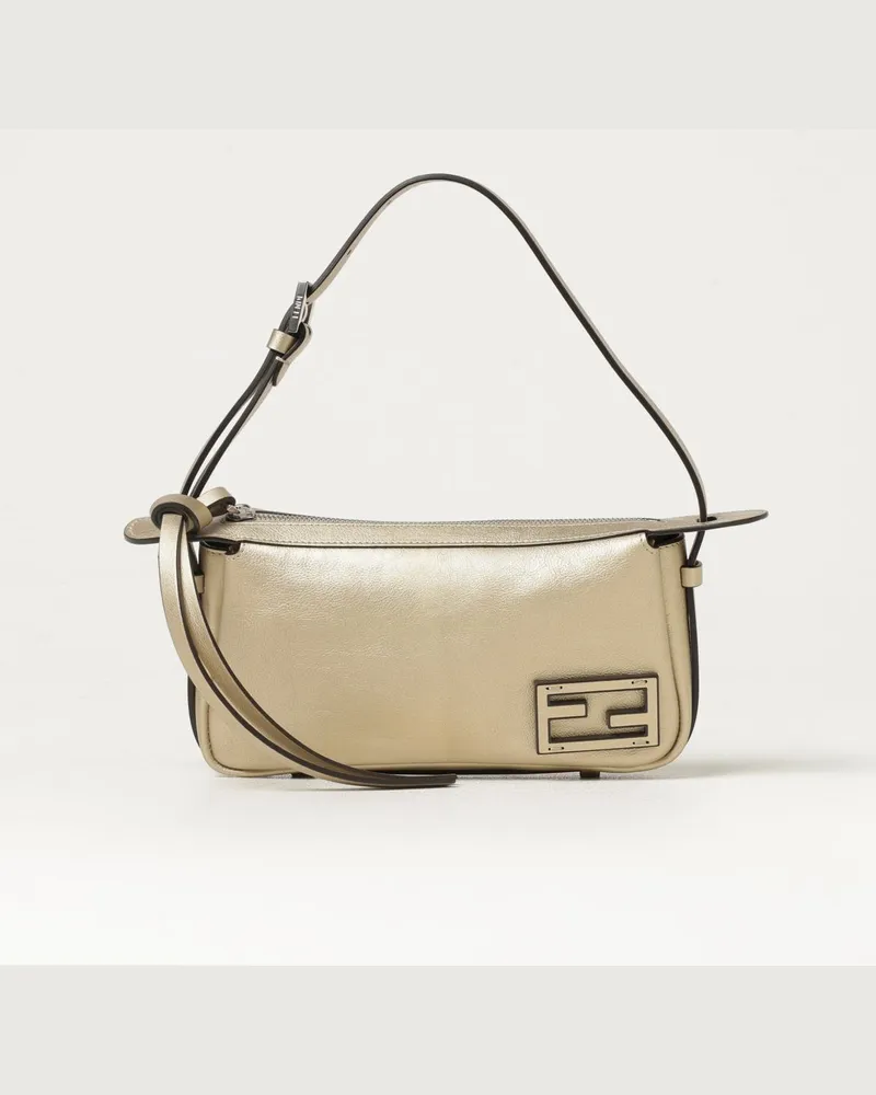 Fendi Schultertasche damen Platinum