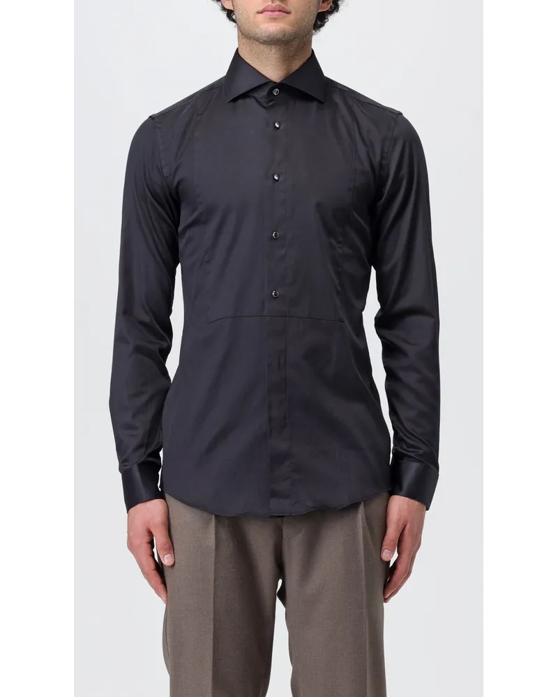 HUGO BOSS Hemd herren Schwarz