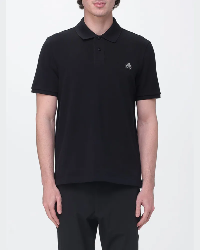 Moose Knuckles Polo herren Schwarz
