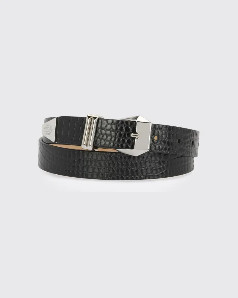 Philipp Plein Gürtel damen Schwarz