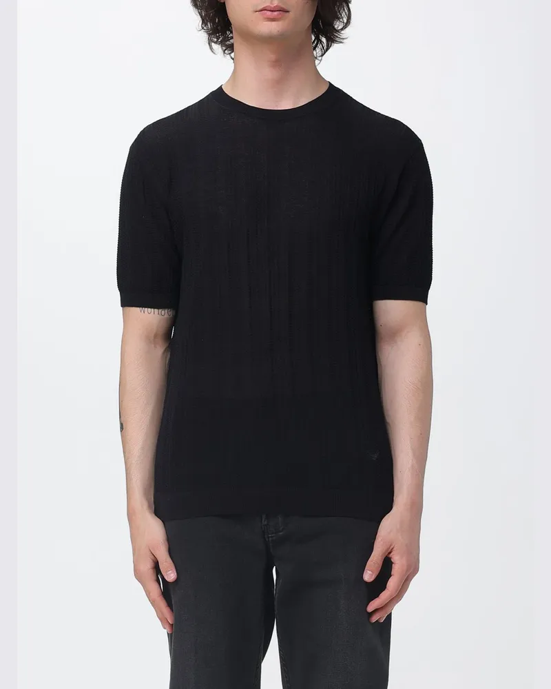 Emporio Armani Pullover herren Schwarz