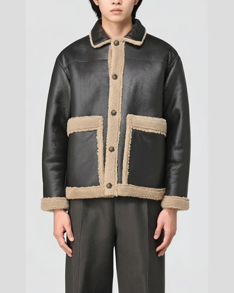 Maison Margiela Jacke herren Schwarz