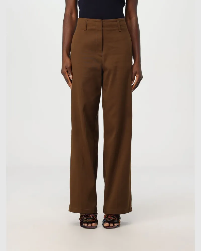 forte_forte Hose damen Braun