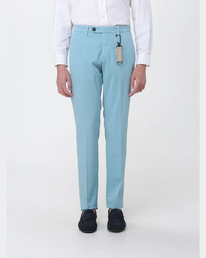 Manuel Ritz Chino-Hose aus Stretch-Baumwolle Navy