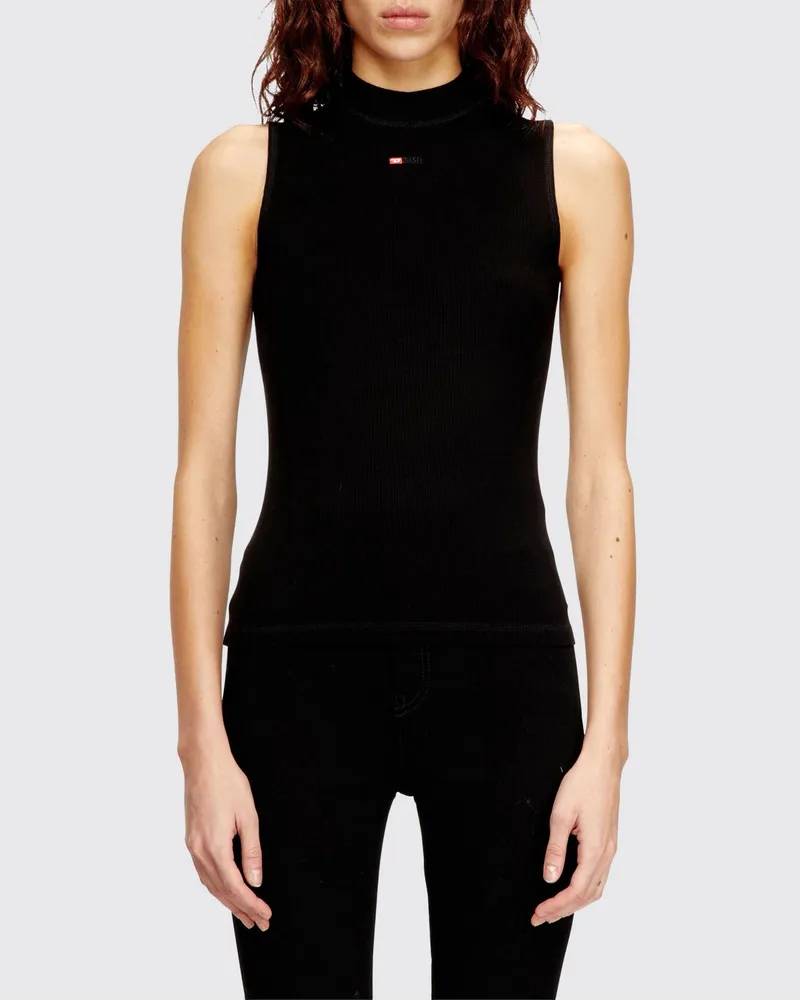 Diesel Top damen Schwarz