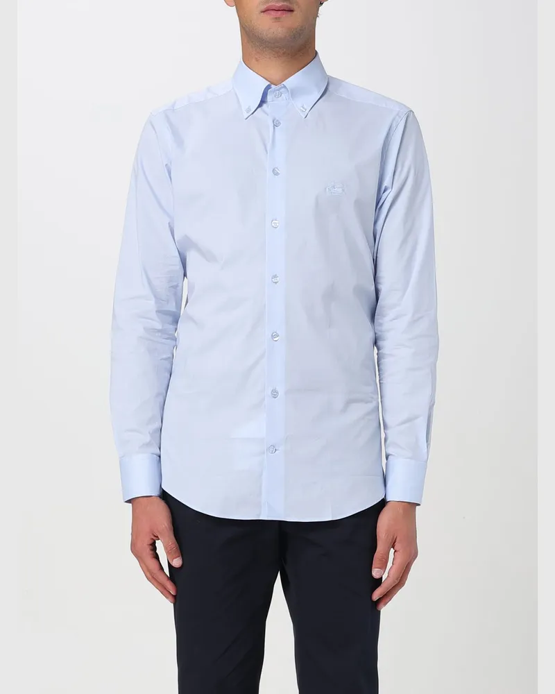Etro Hemd herren Hellblau