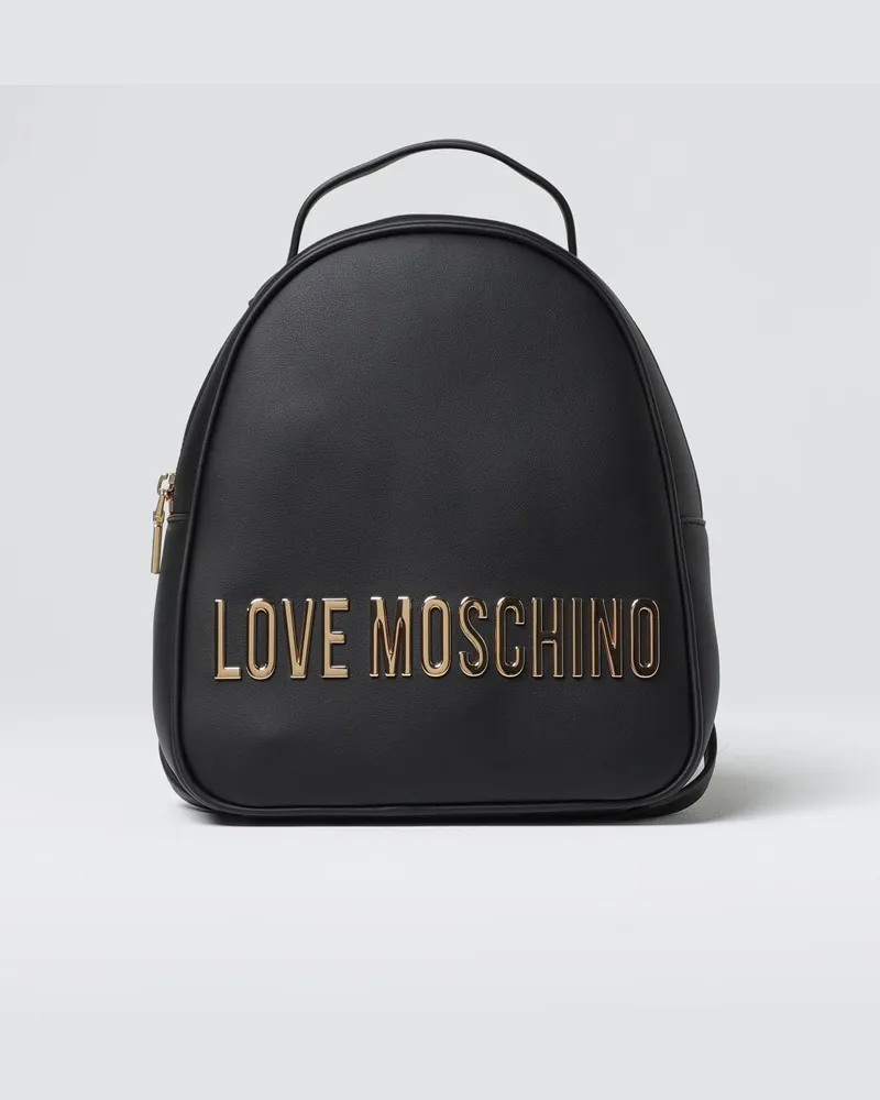 Moschino Rucksack damen Schwarz