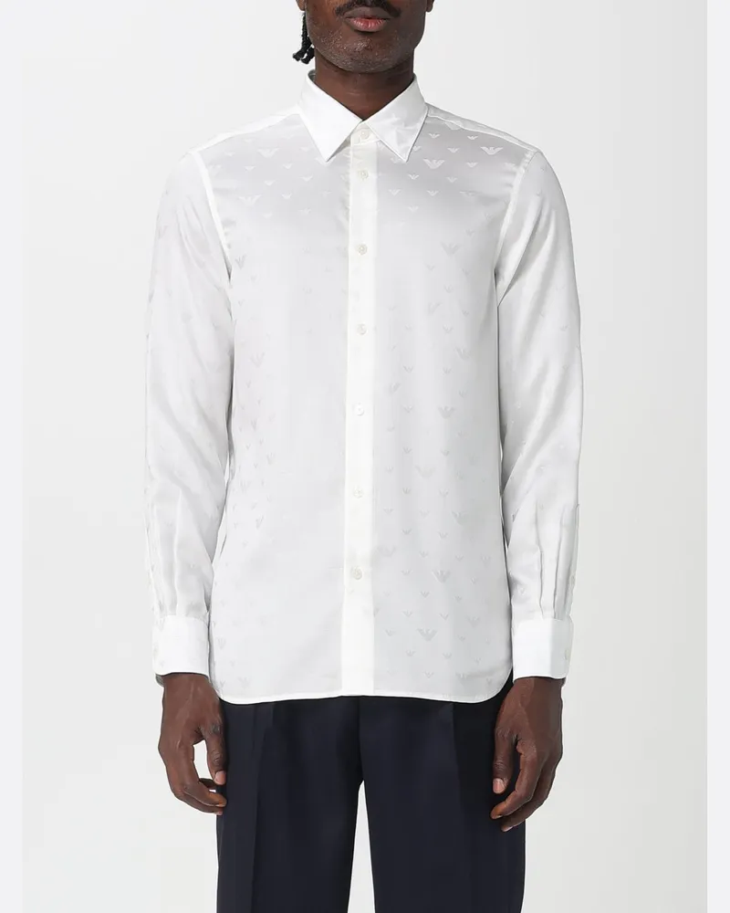 Emporio Armani Hemd herren Weiß