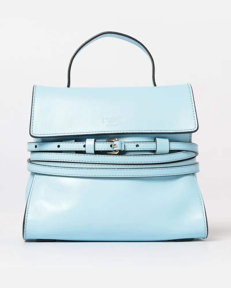 Moschino Schultertasche damen Blau