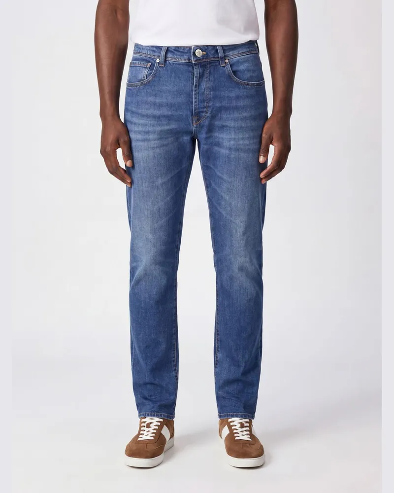 Incotex Jeans herren Blau