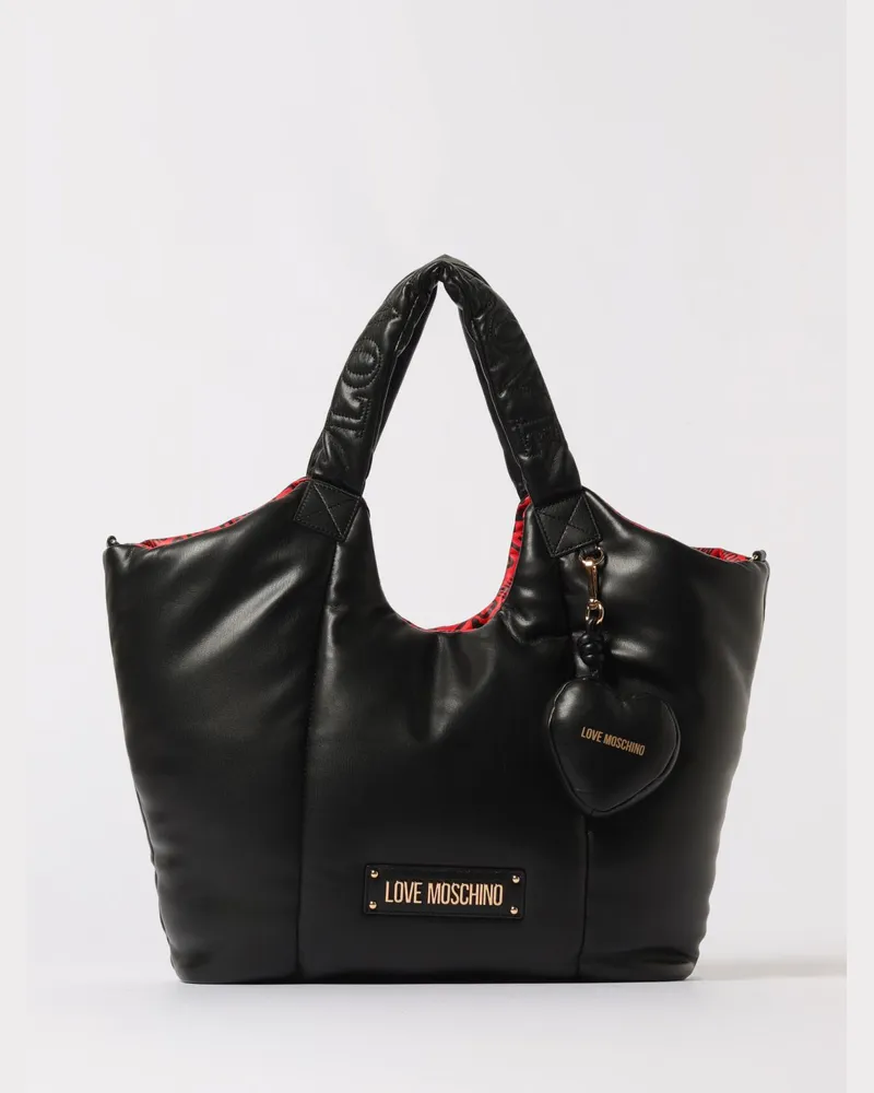 Moschino Schultertasche damen Schwarz
