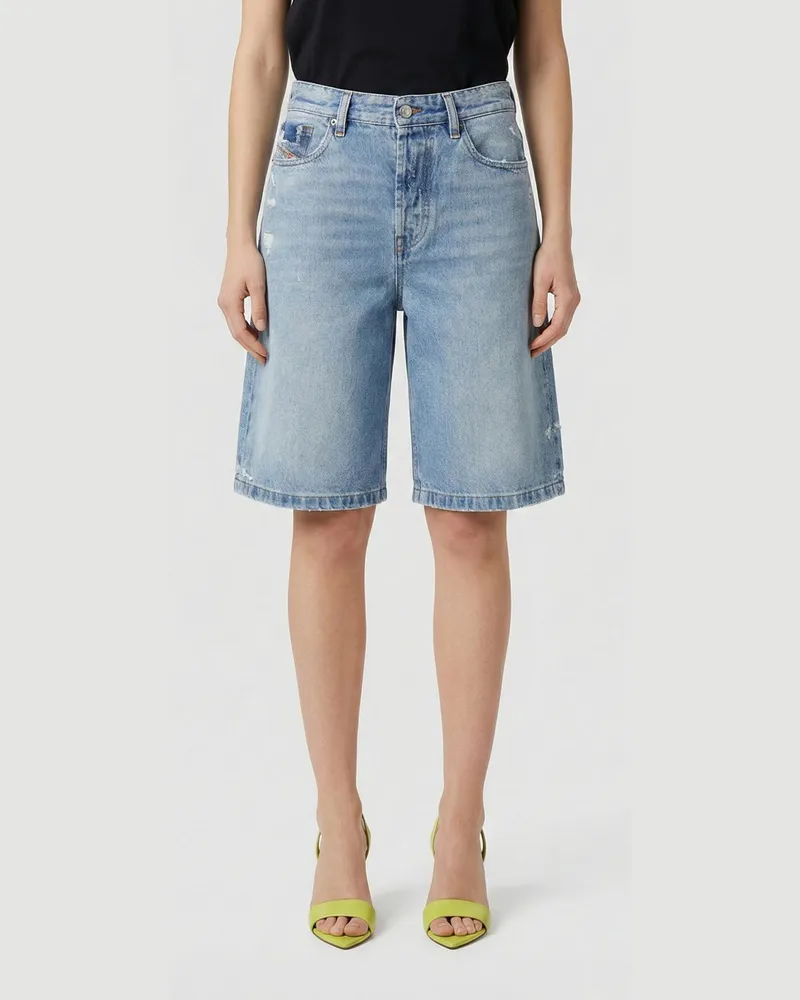 Diesel Shorts damen Blau