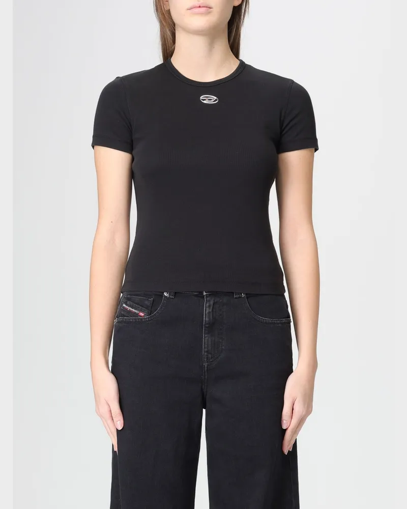 Diesel T-shirt damen Schwarz