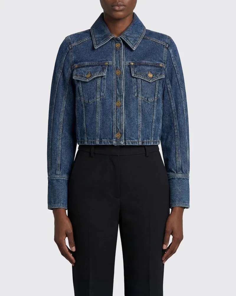 Balmain Jacke damen Blau