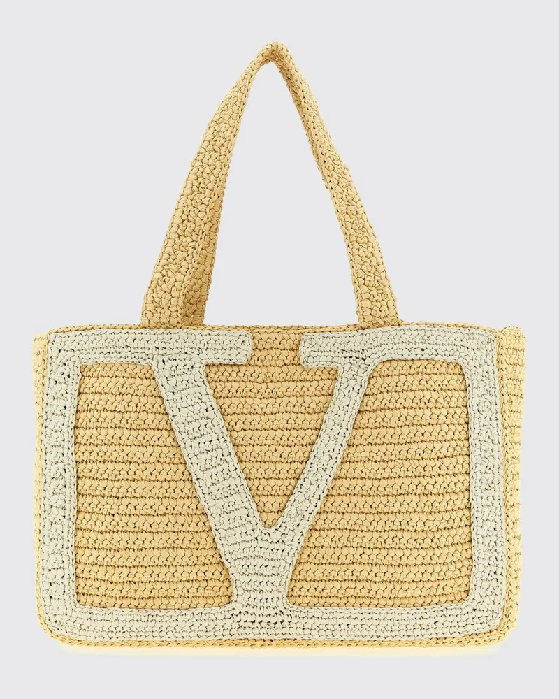 Valentino Garavani Schultertasche damen Beige