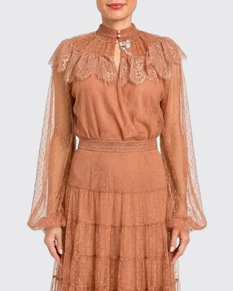 Twin-Set Top damen Brick