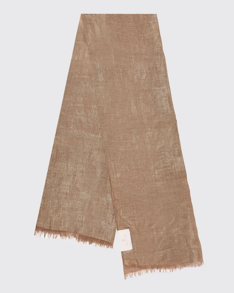 Brunello Cucinelli Schal damen Braun