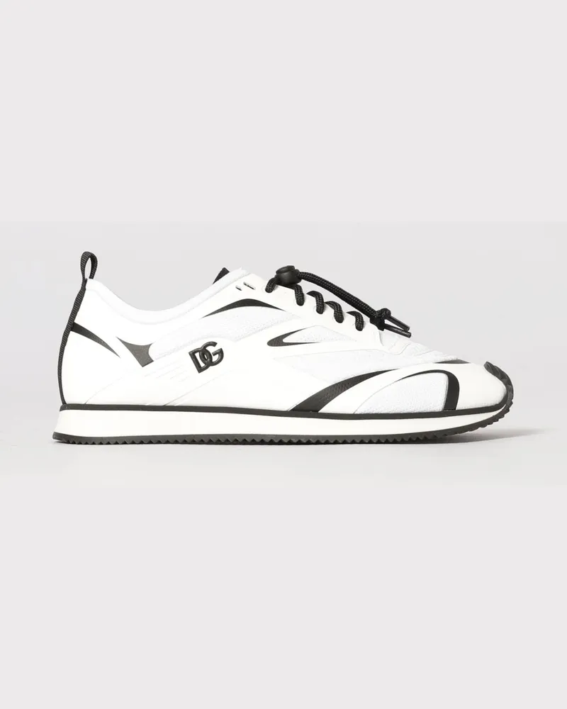 Dolce & Gabbana DOLCE  GABBANA DG Cushion Sneakers aus Mesh und Gummi Dolce & Gabbana Weiß