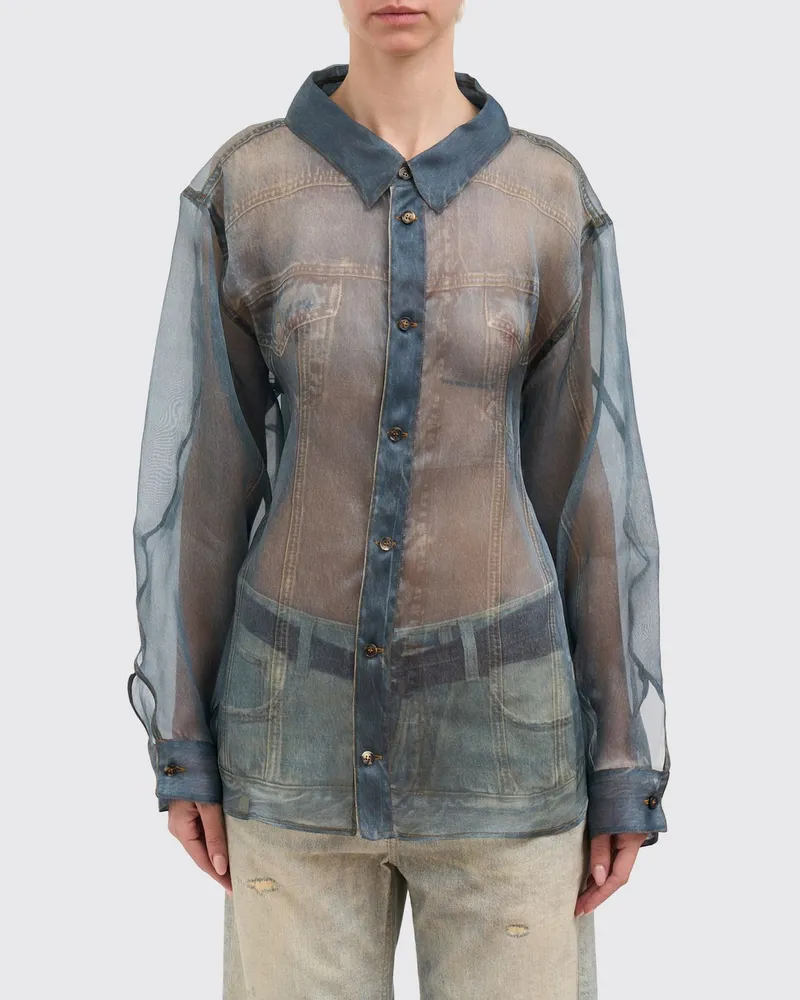 Haikure Top damen Blau