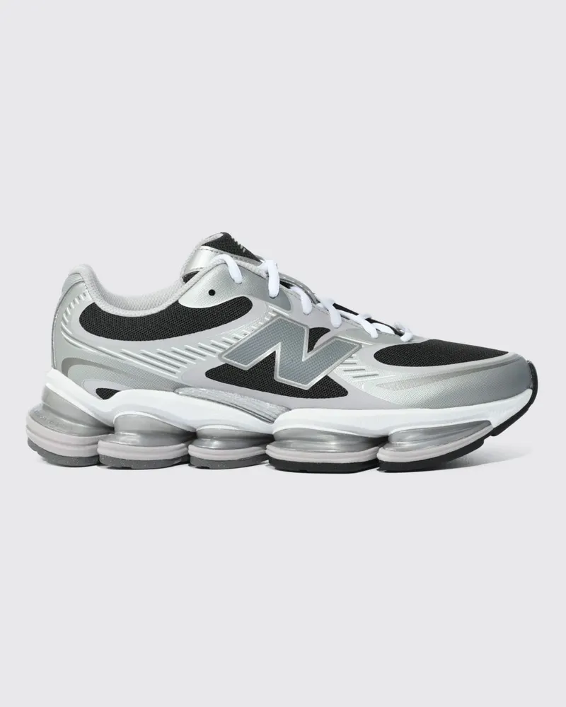New Balance ABZORB 2000 Sneakers aus Mesh und Gummi Silber