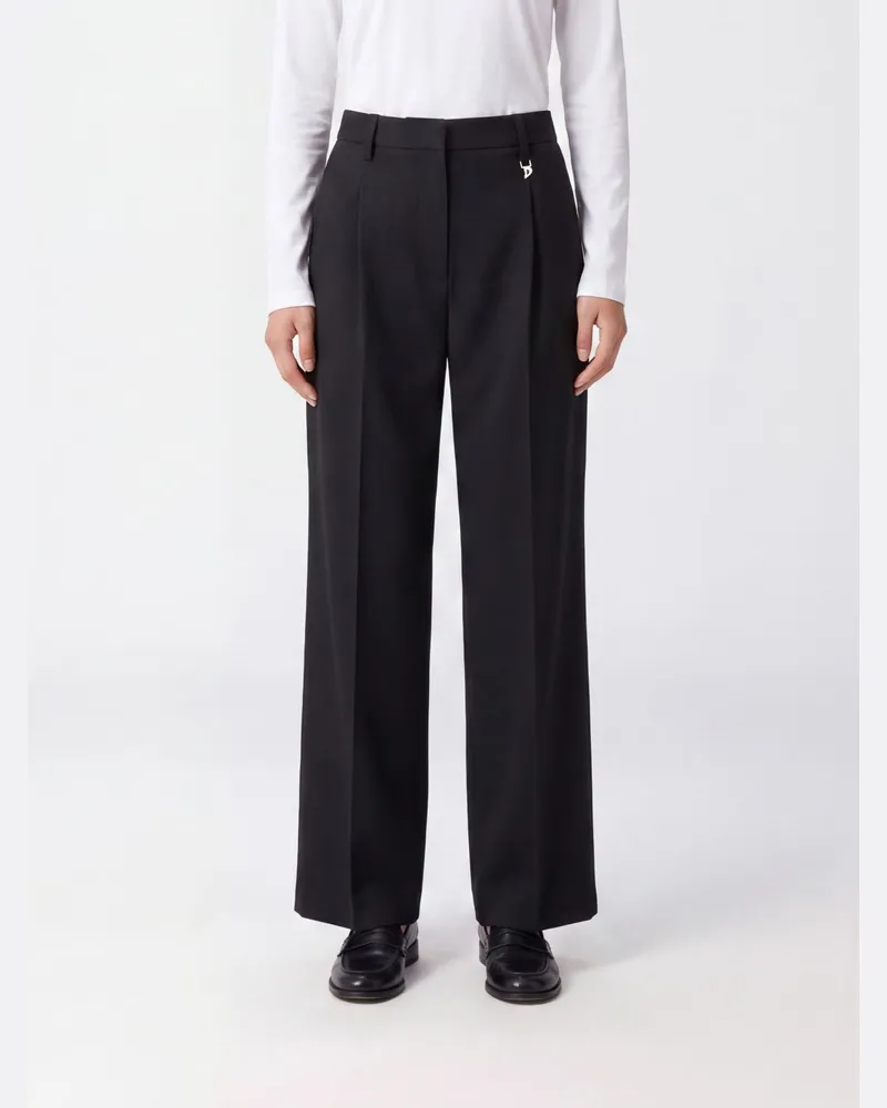 Dondup Hose damen Schwarz