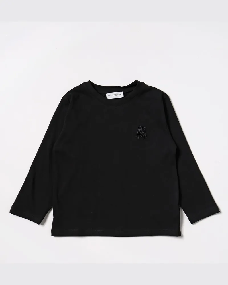 Paolo Pecora Milano T-shirt kinder Schwarz