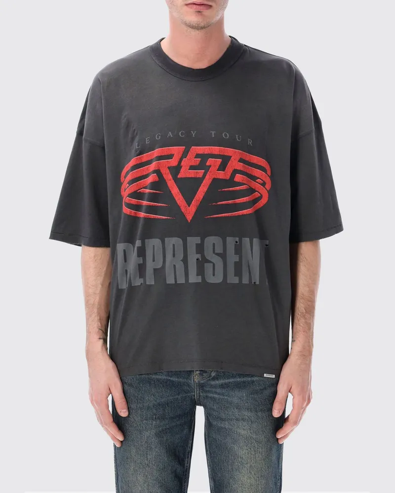 REPRESENT T-shirt herren Schwarz