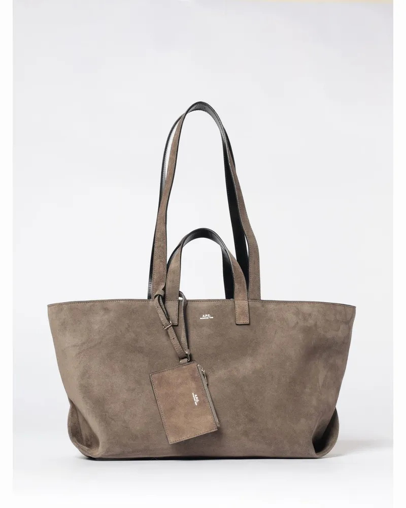 A.P.C. Schultertasche damen Grau