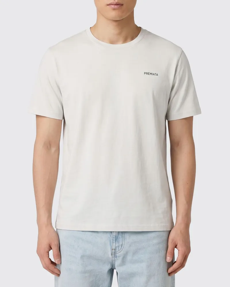 Premiata Baumwoll-T-Shirt mit Logo Weiss
