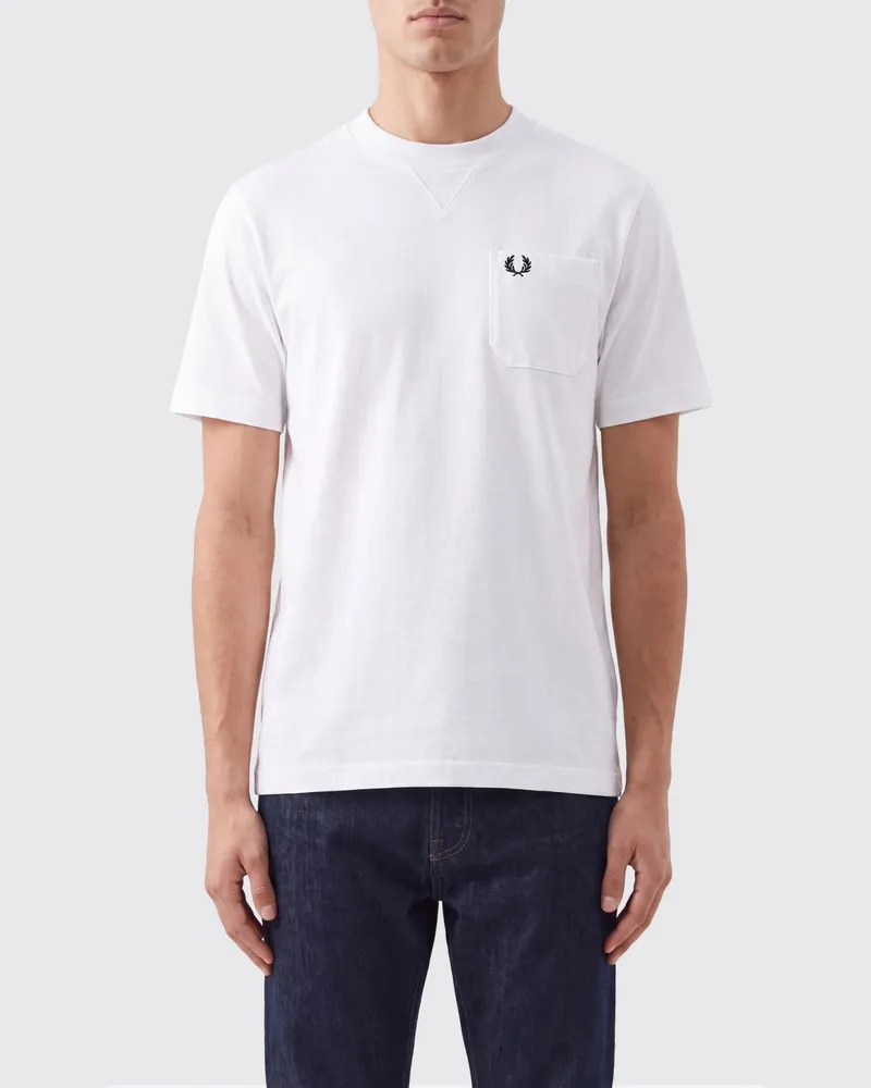 Fred Perry T-shirt herren Weiß