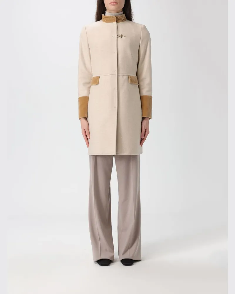 Fay Mantel damen Ivory