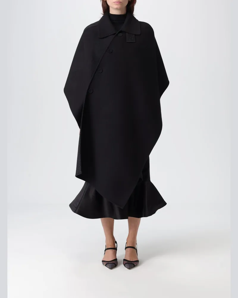 Fendi Pelerine damen Schwarz