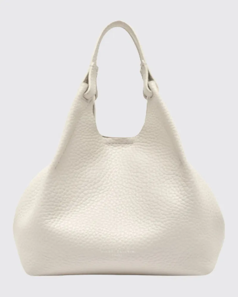 Gianni Chiarini Dua Tasche aus genarbtem Leder Blau