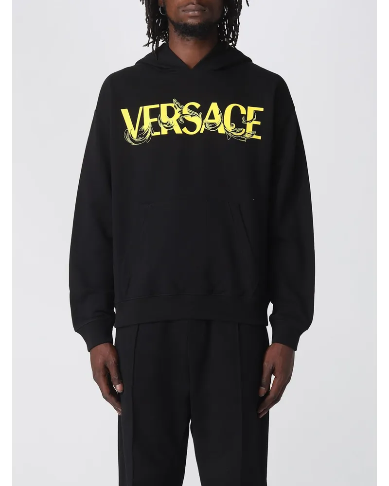 Versace Sweatshirt herren Schwarz