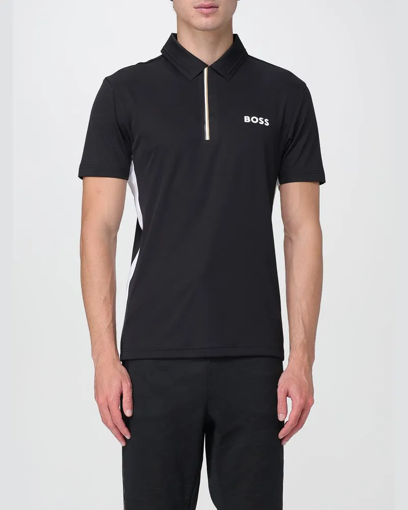 HUGO BOSS Polo herren Schwarz