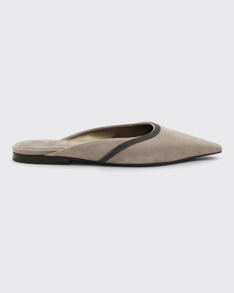 Brunello Cucinelli Ballerinas damen Grau