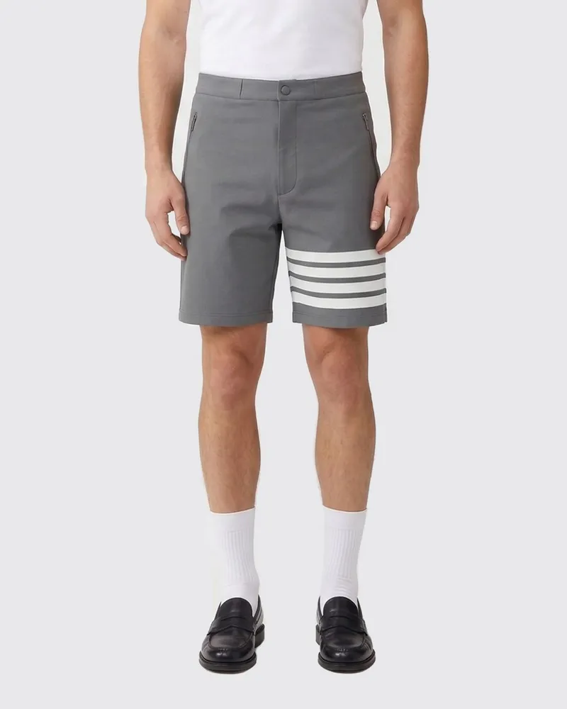 Thom Browne Shorts herren Grau
