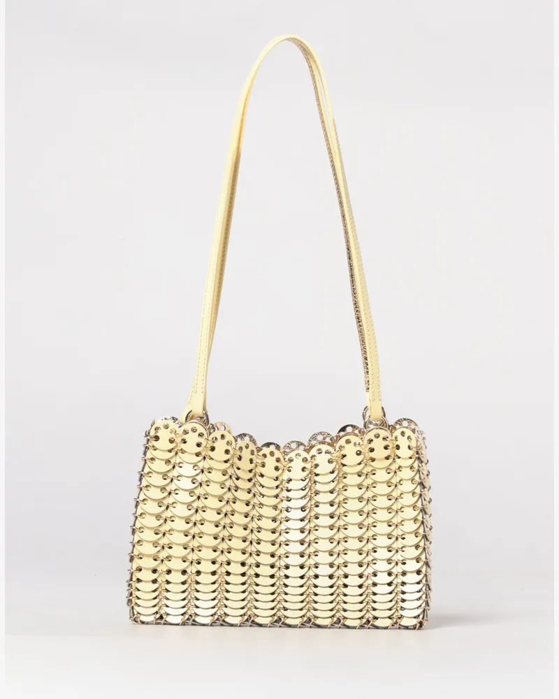 Paco Rabanne Schultertasche damen Butter