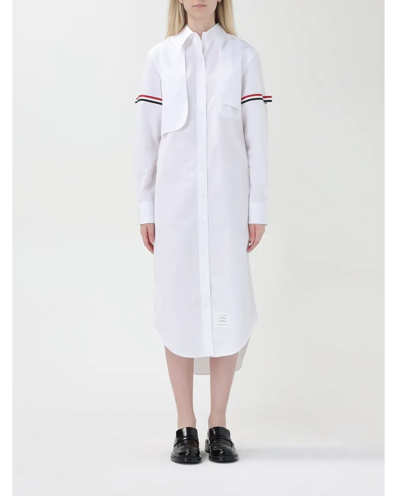 Thom Browne Kleider damen Weiß