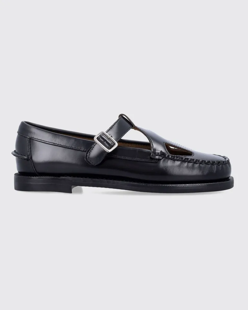 Sebago Mokassins damen Schwarz