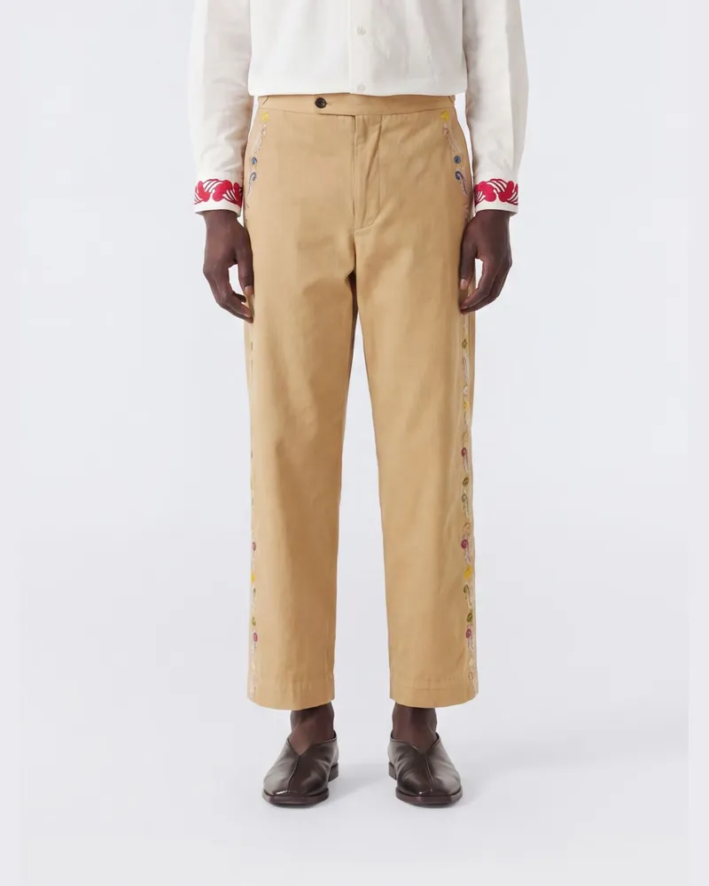 Maison Margiela Baumwoll-Denim Wide-Leg Jeans Denim