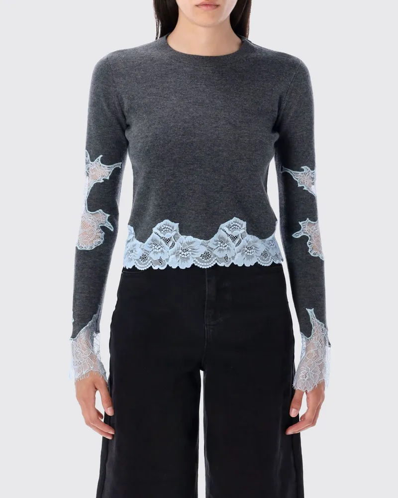 Self-Portrait Pullover damen Grau
