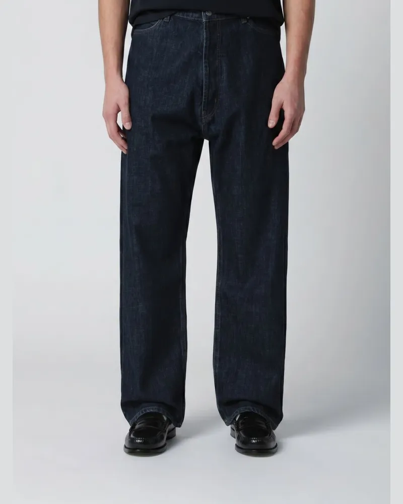 Studio Nicholson Weite Denim-Jeans Indigo