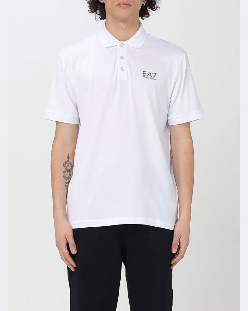 EA7 Polo herren Weiß