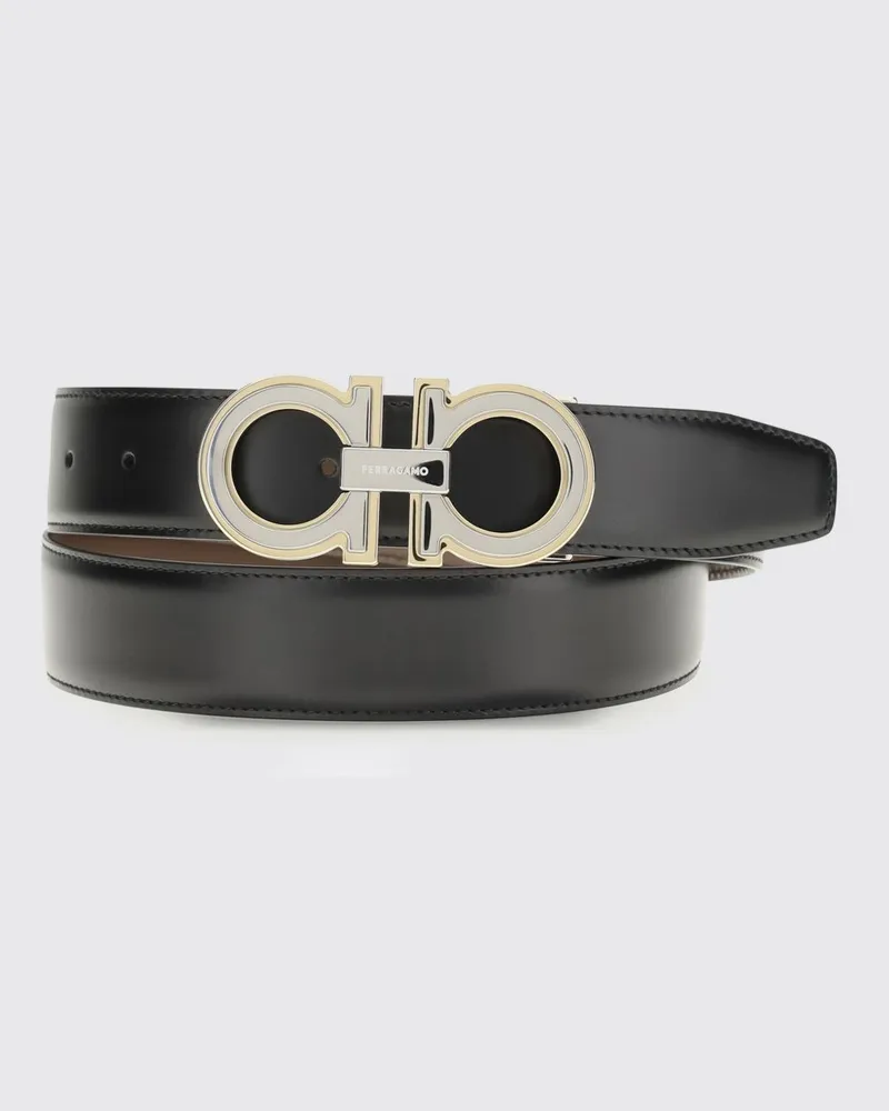 Ferragamo Gürtel herren Schwarz