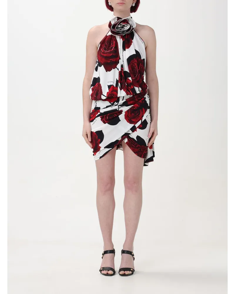 Balmain Kleider damen Weiß